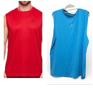 Head NWT Mens Sleeveless Tank Shirt L Muscle Tee